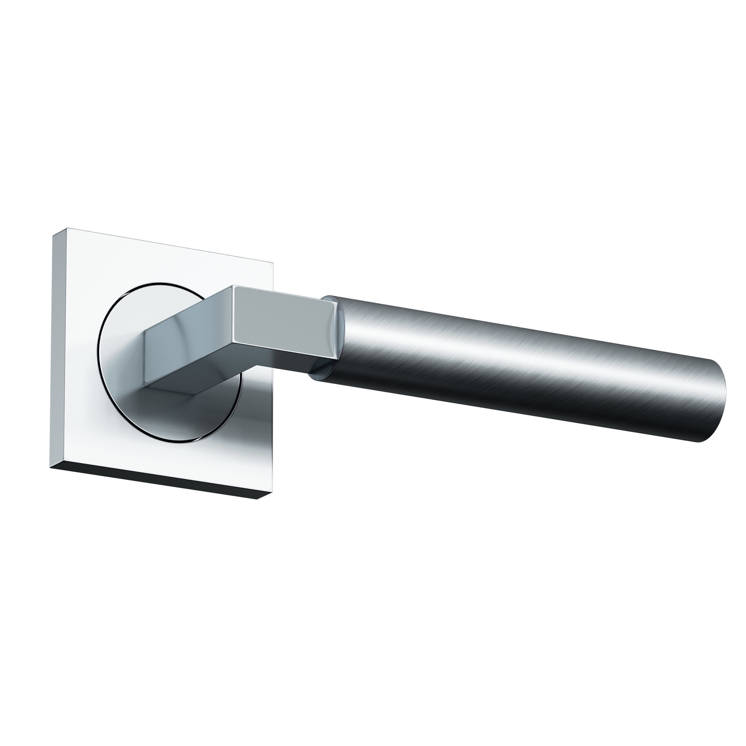 Door handle levers set 3D model_10