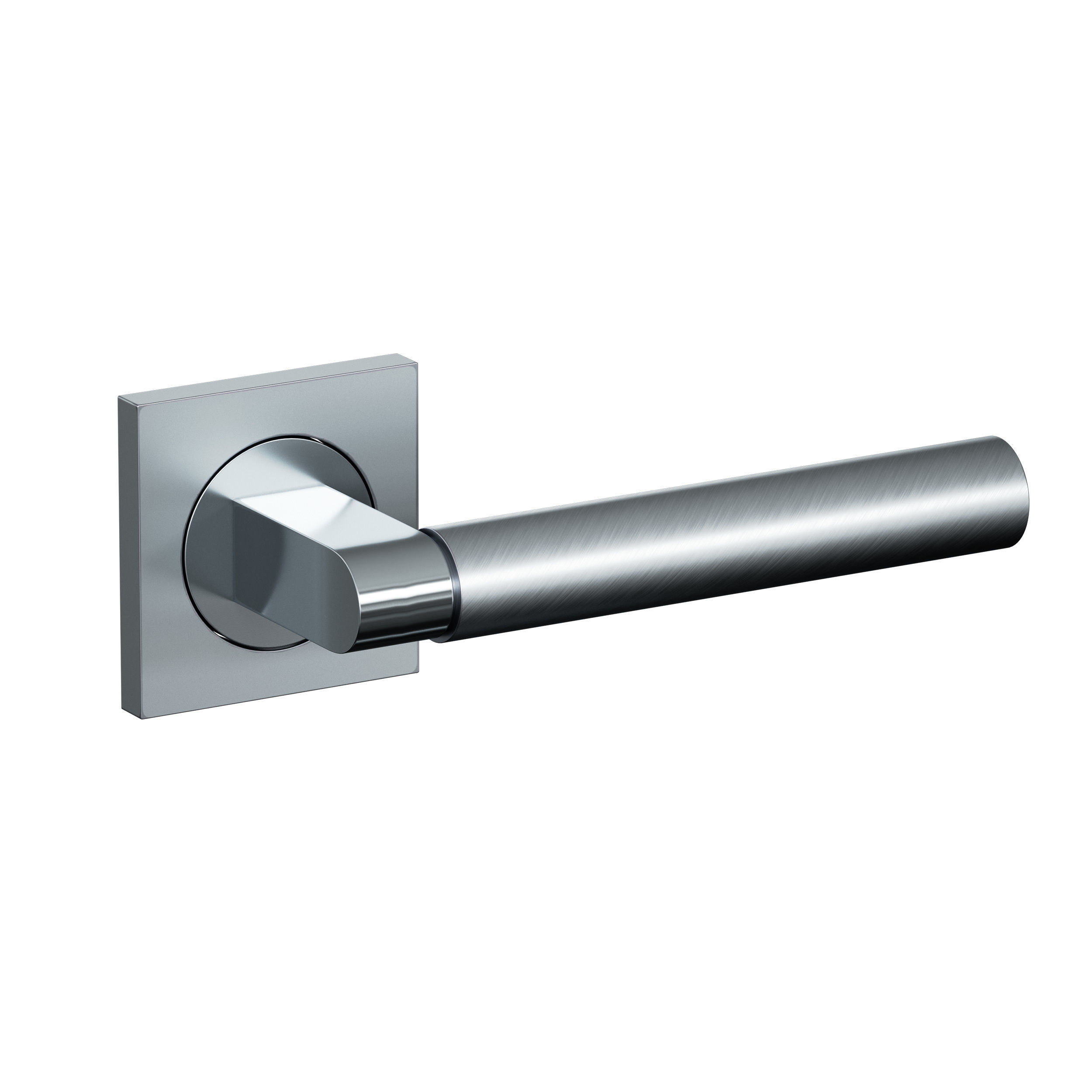Door handle levers set 3D model_2