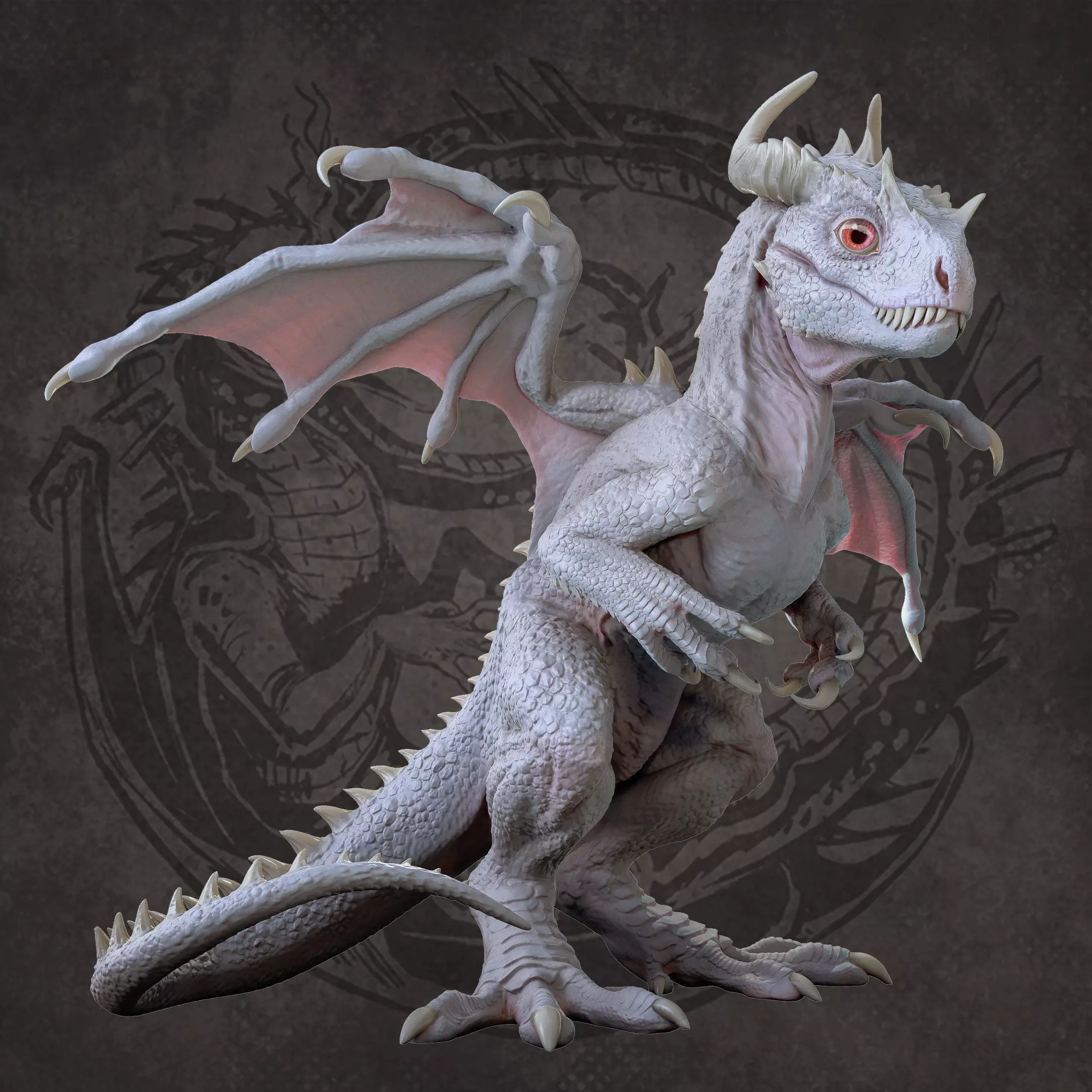 Baby dragon 2024 3D print model_0