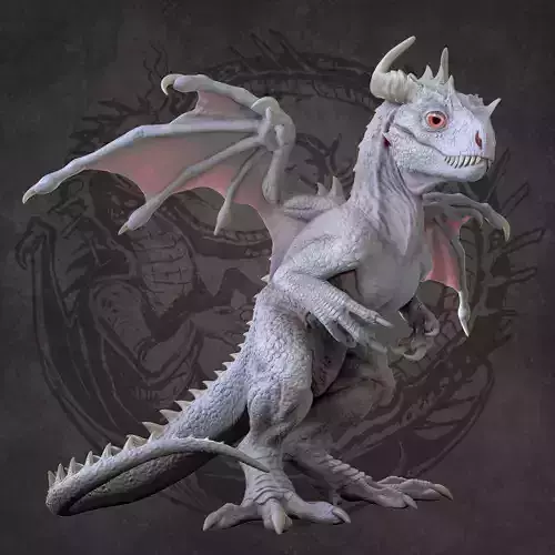 Baby dragon 2024 3D print model