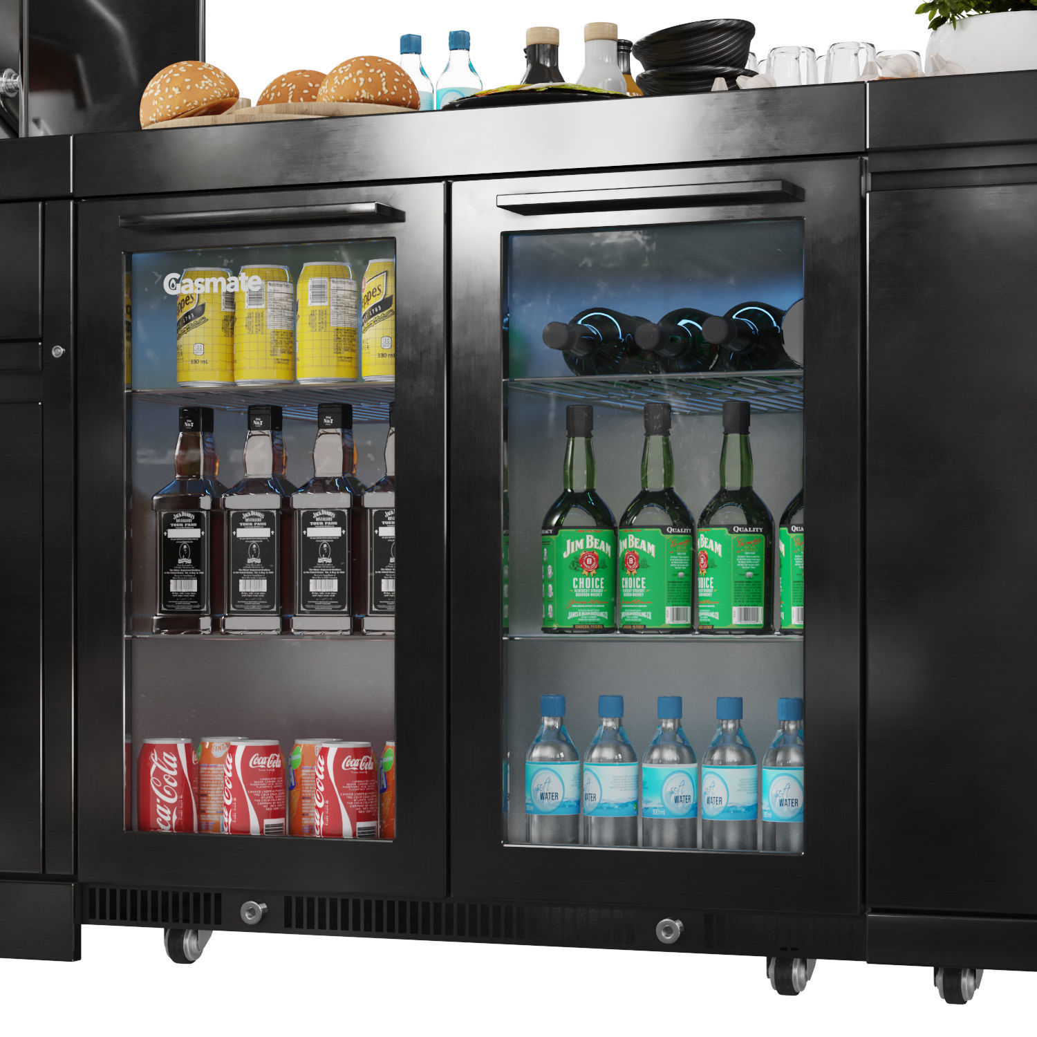 Gasmate Nova Outdoor Kitchen 3D model_8