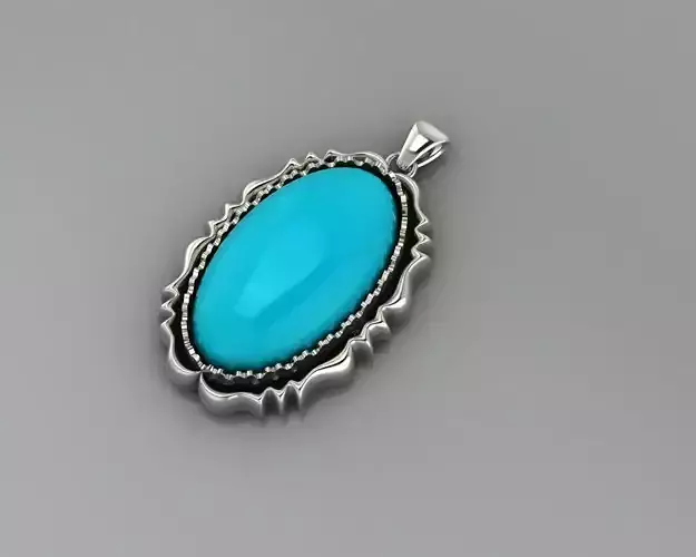 turquoise pendant