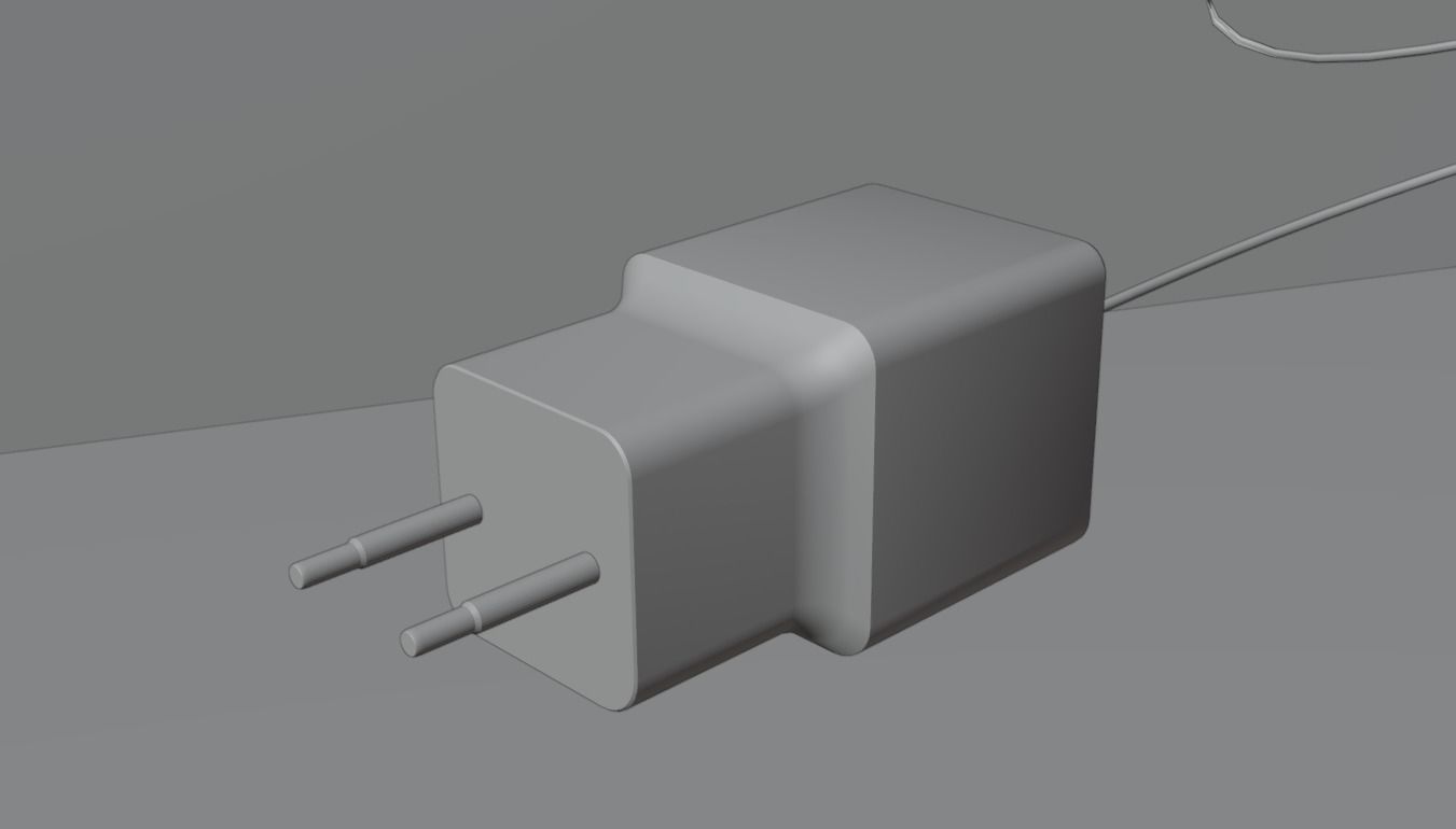 charging for phone Free 3D model_2
