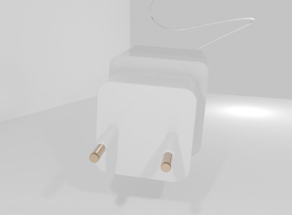 charging for phone Free 3D model_1