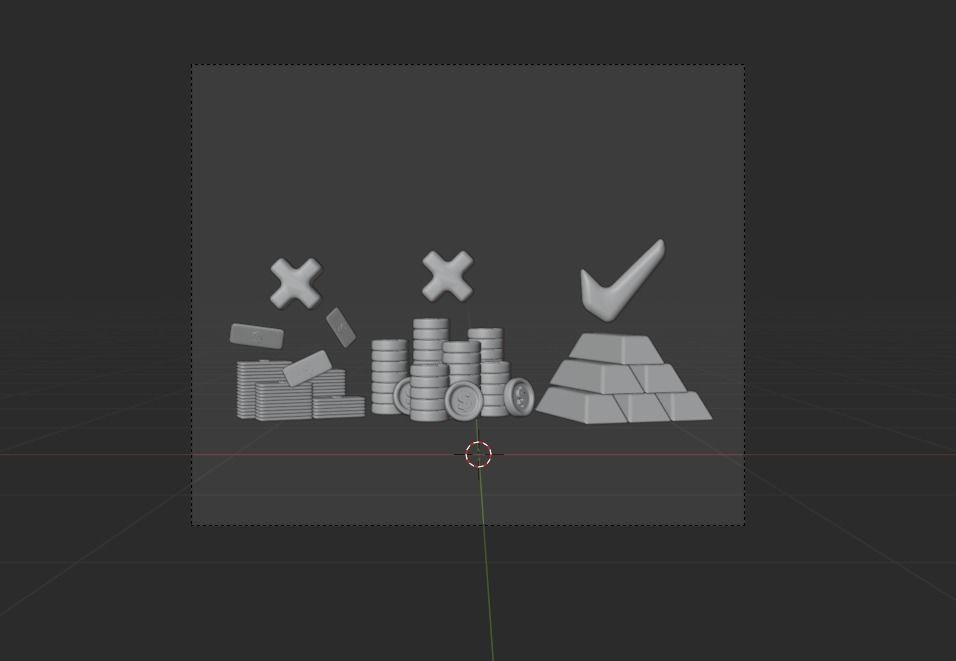 Online Business 3d Illustration  Icon Pack 3D model_16