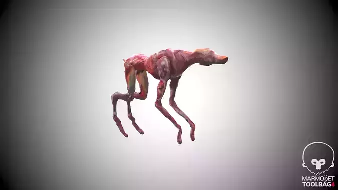 Silent Hill 1 Dog - Lowpoly