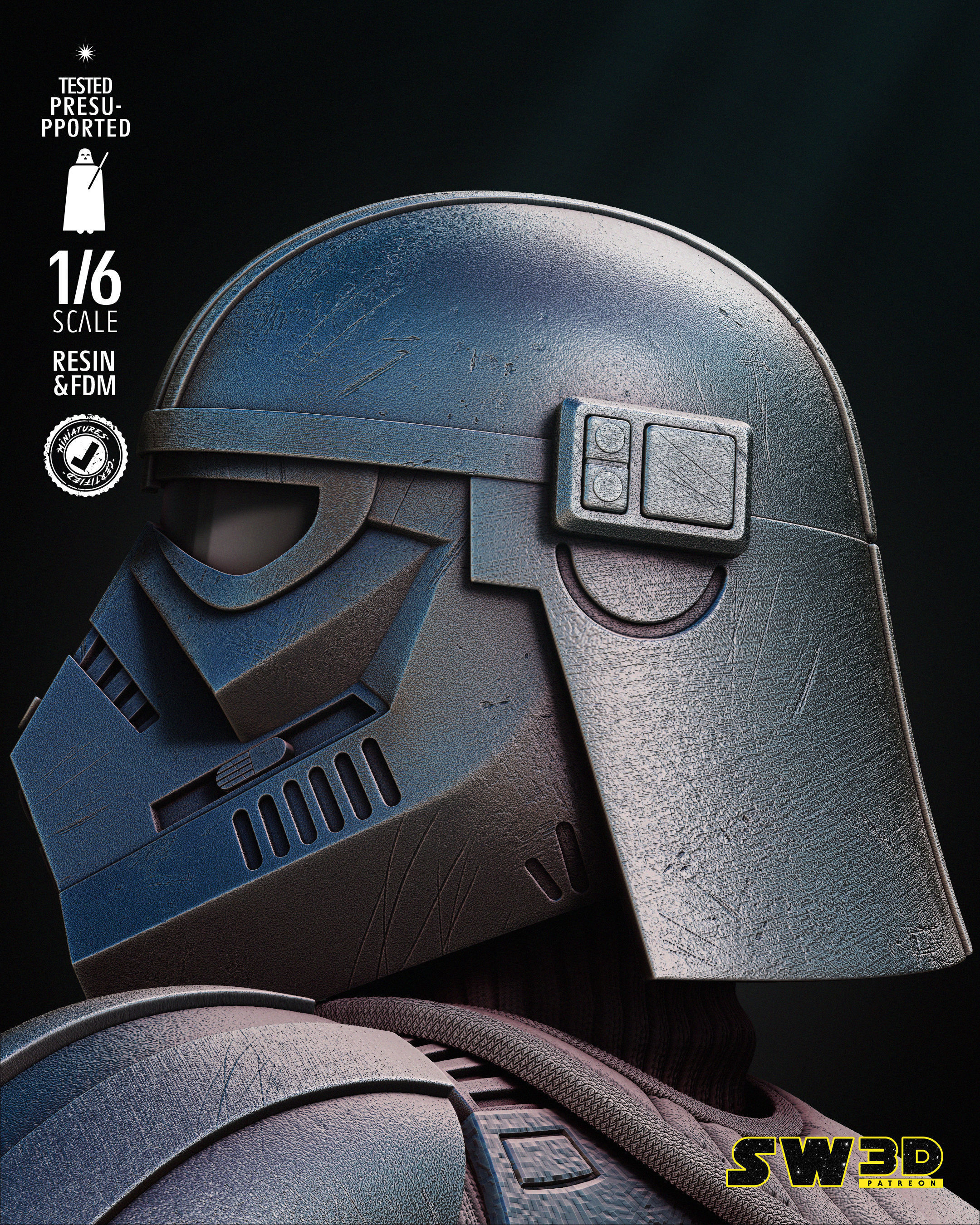 STAR WARS Purge Trooper Sculpture Tested for 3D printing 3D print model_20