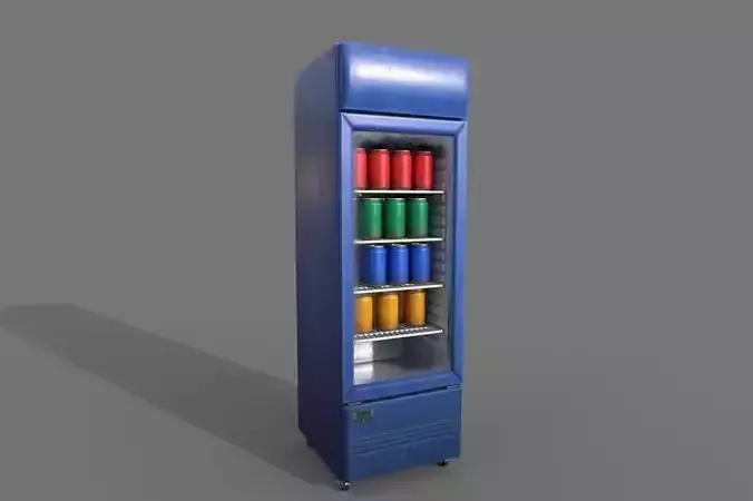 Cool stand fridge set with cans include brand and blank model
