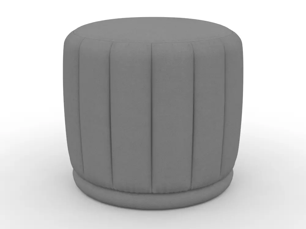 Pouf chair 3D model_0