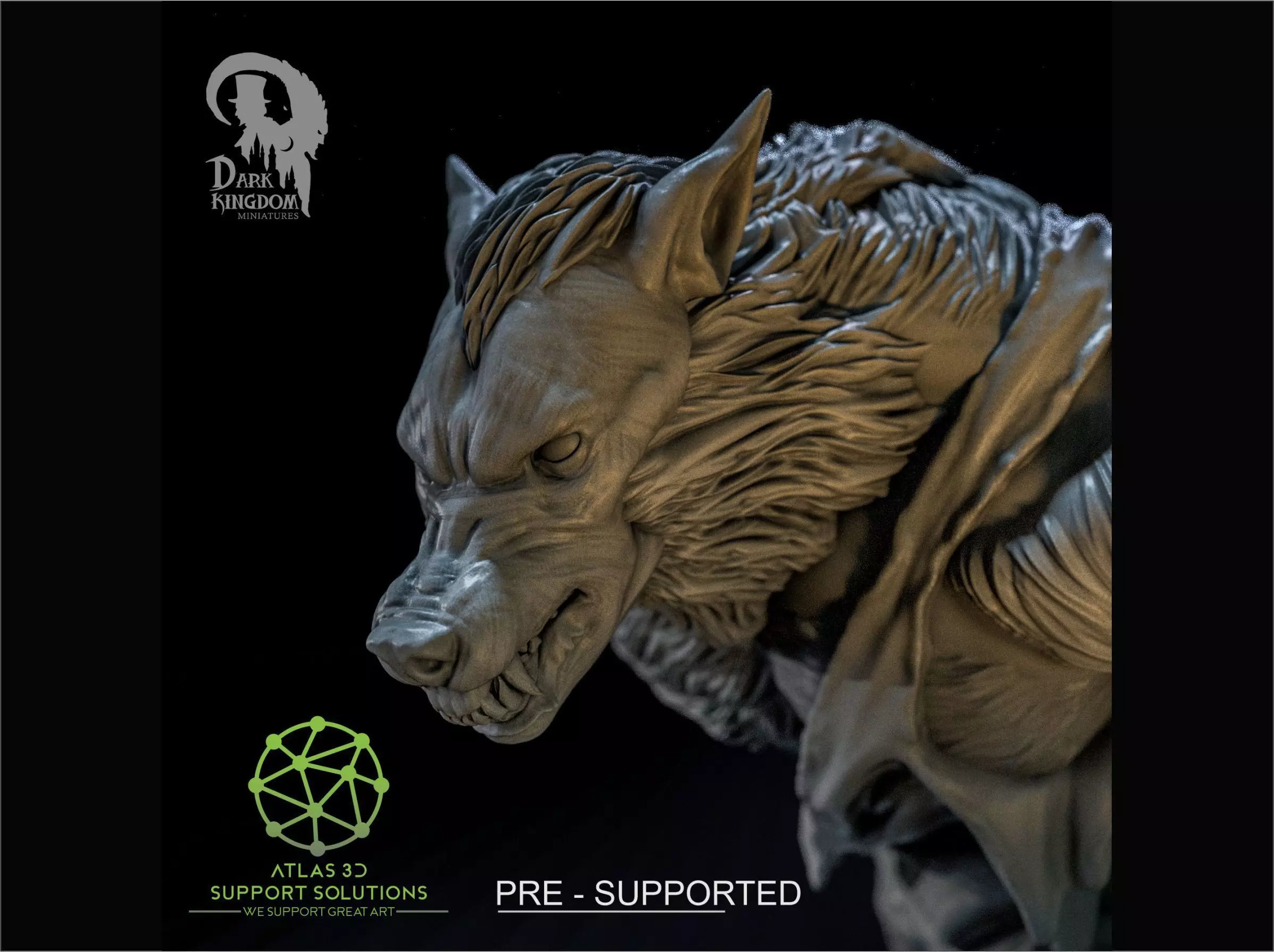 Werewolf 3D print model