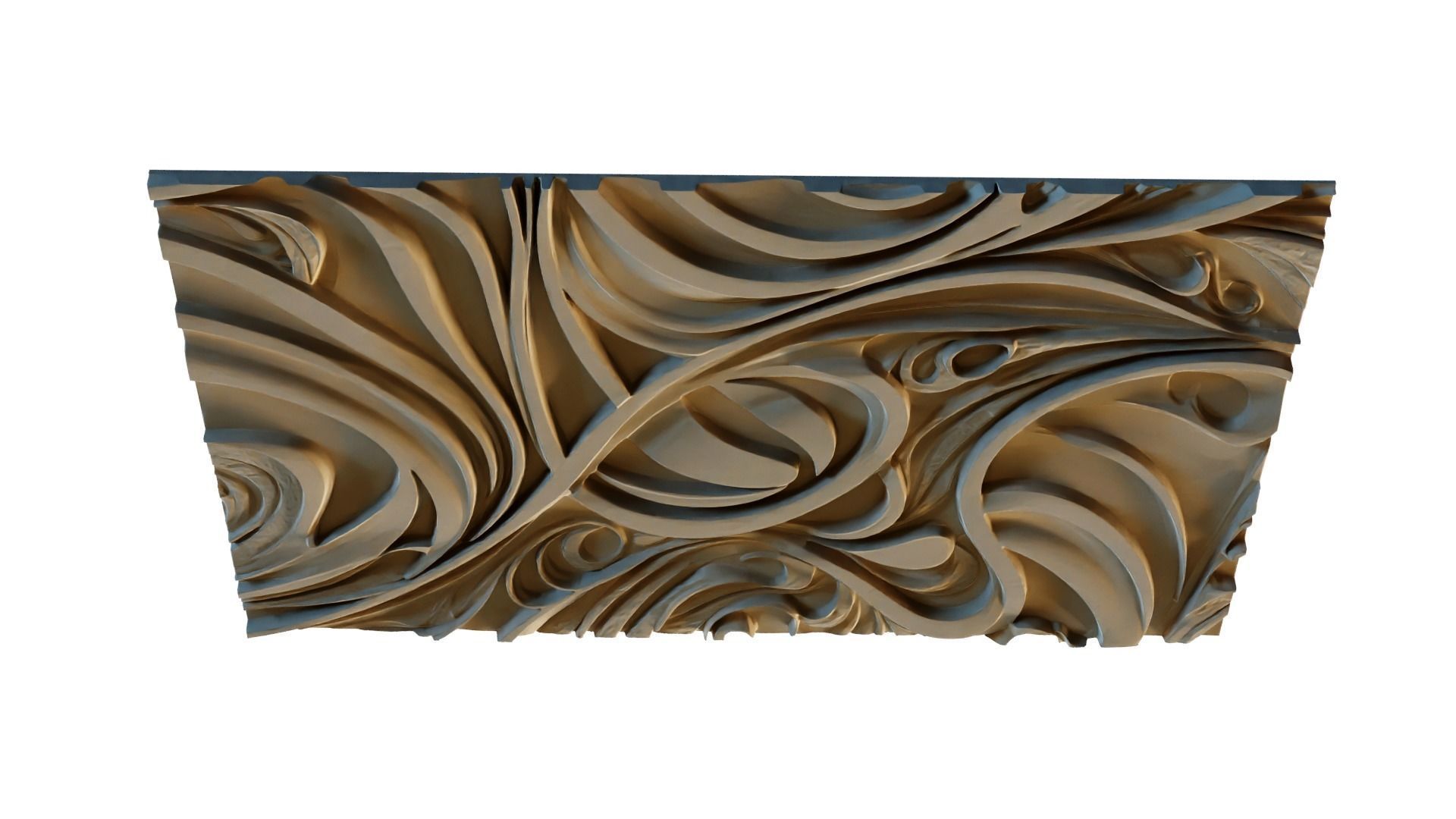  decor set wall panel 34 3D model_3