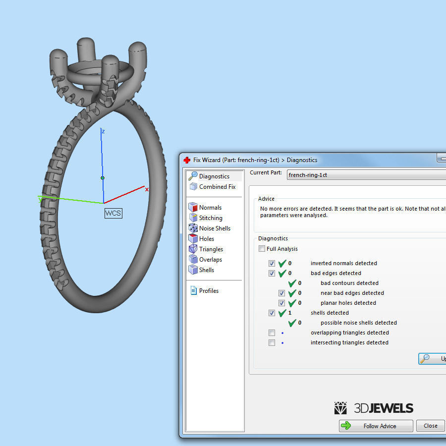 KeyShot 3D Rendering Scene Setup Jewelry On The Rock 3D model_5
