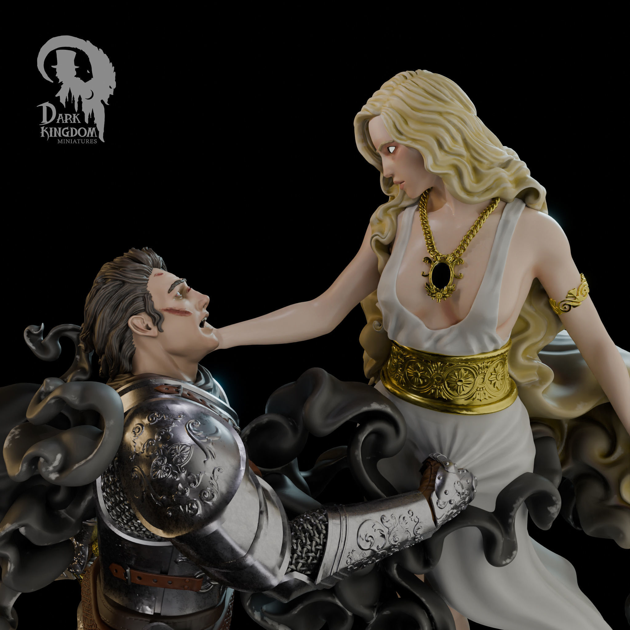 Elyssia and Stelios 3D print model_2