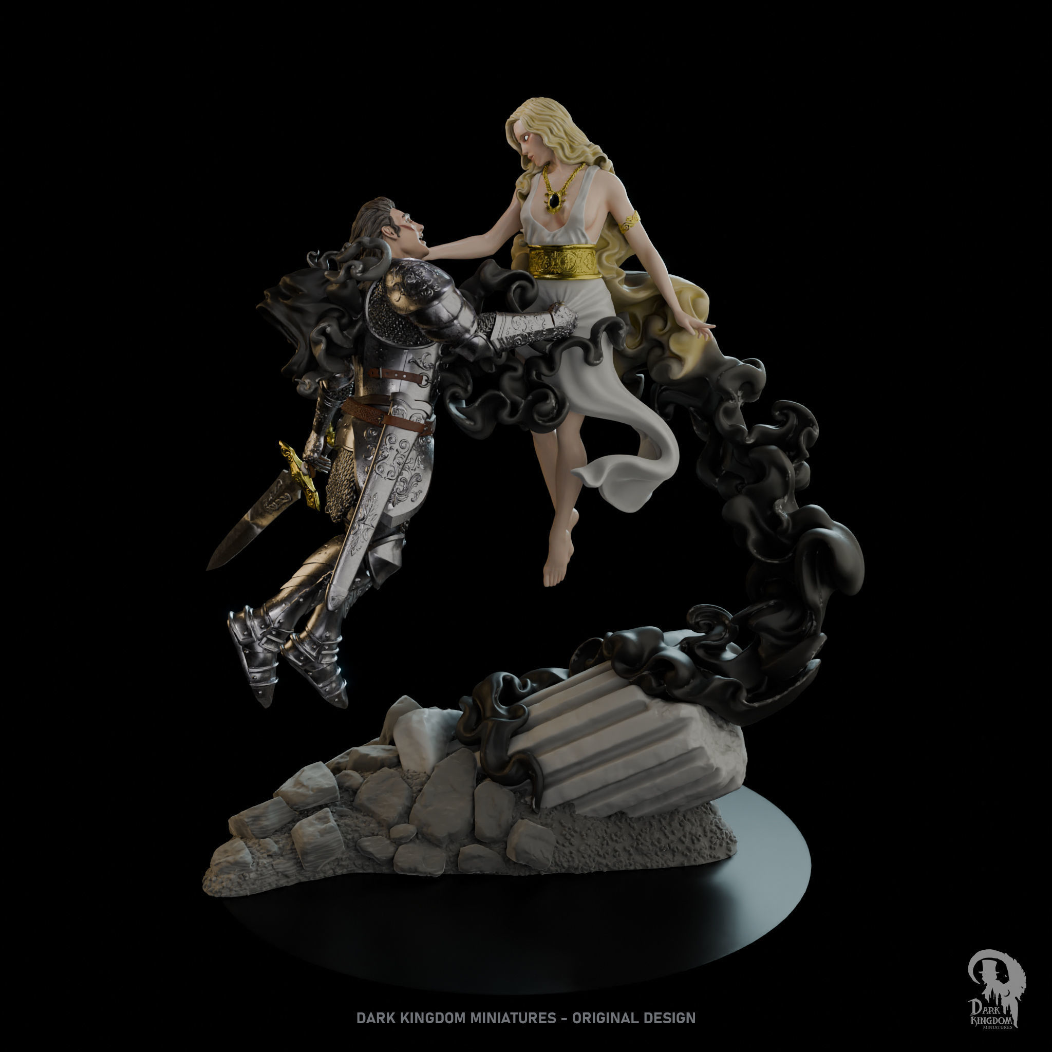 Elyssia and Stelios 3D print model_3