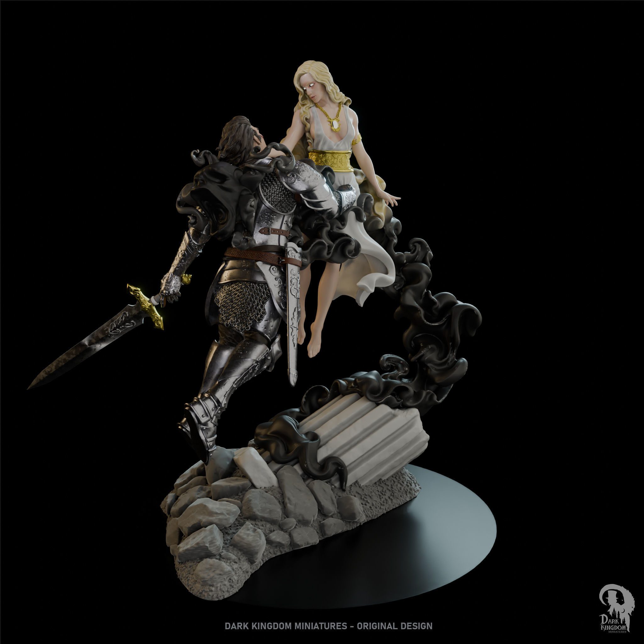 Elyssia and Stelios 3D print model_4
