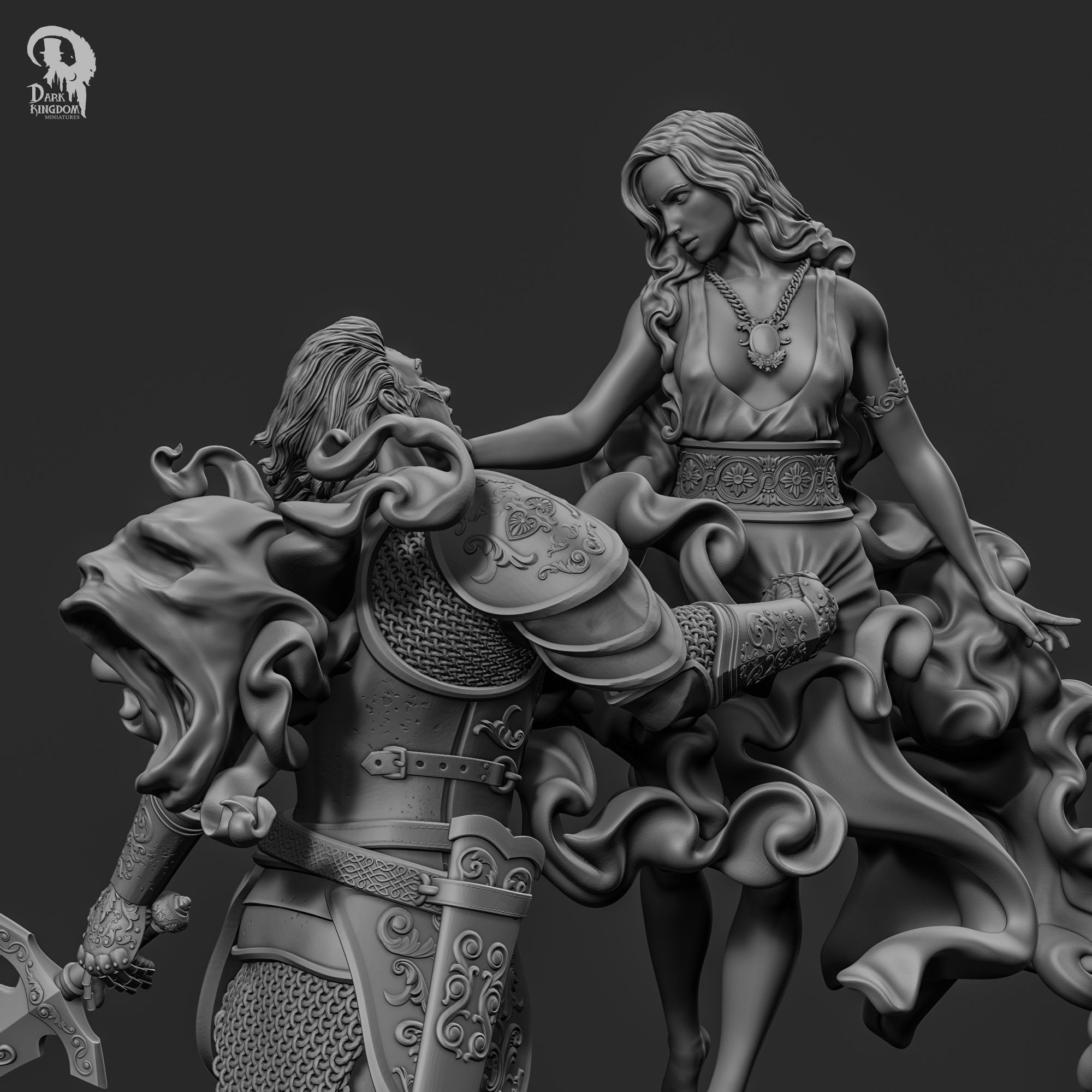 Elyssia and Stelios 3D print model_14