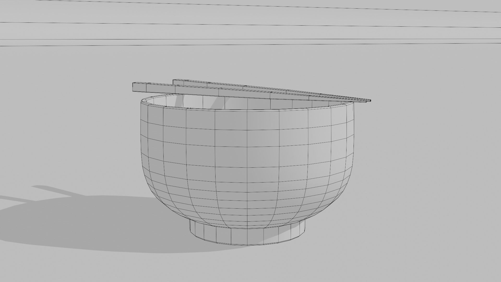 Ramen Bowl 3D model_12