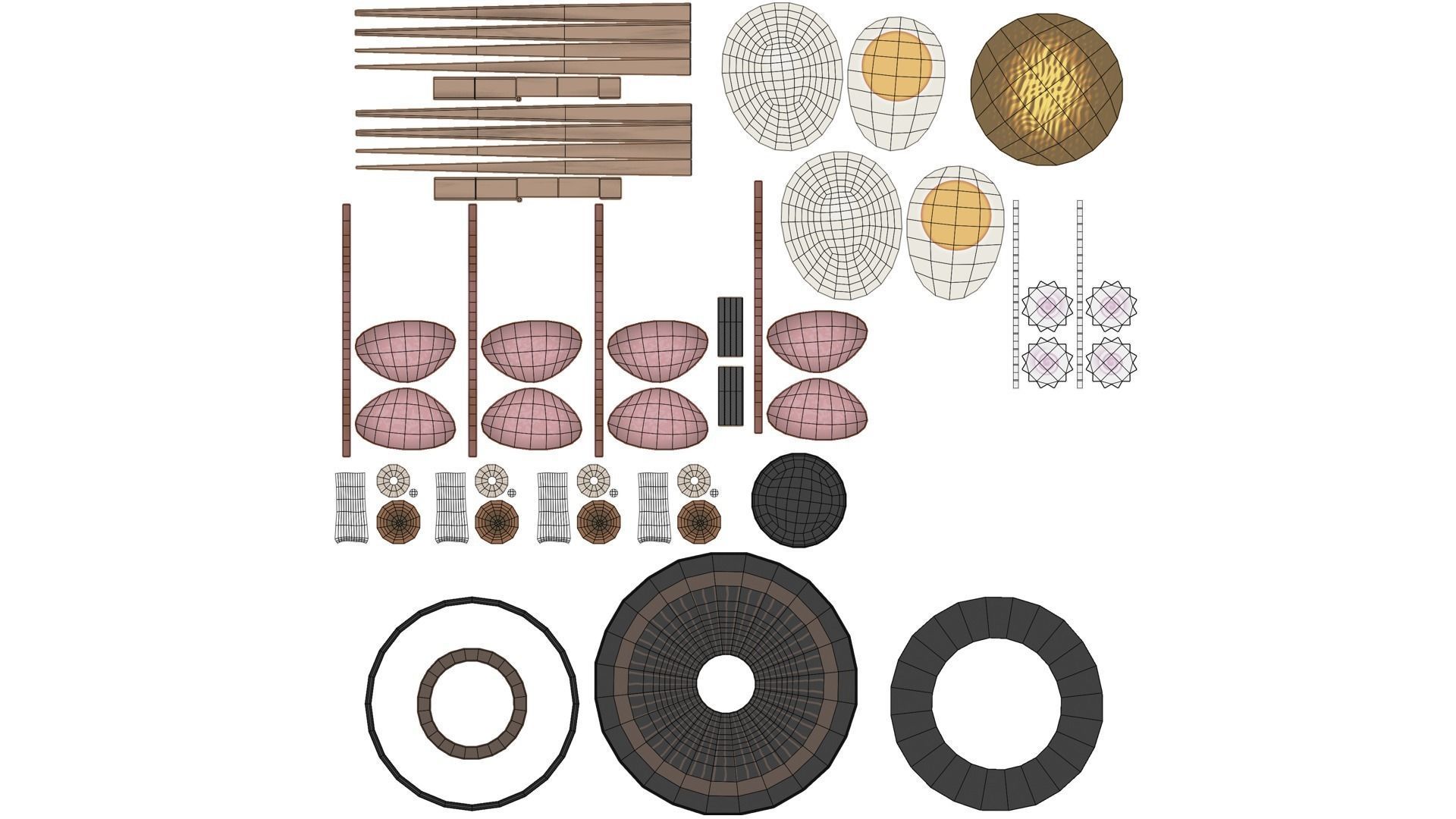 Ramen Bowl 3D model_8