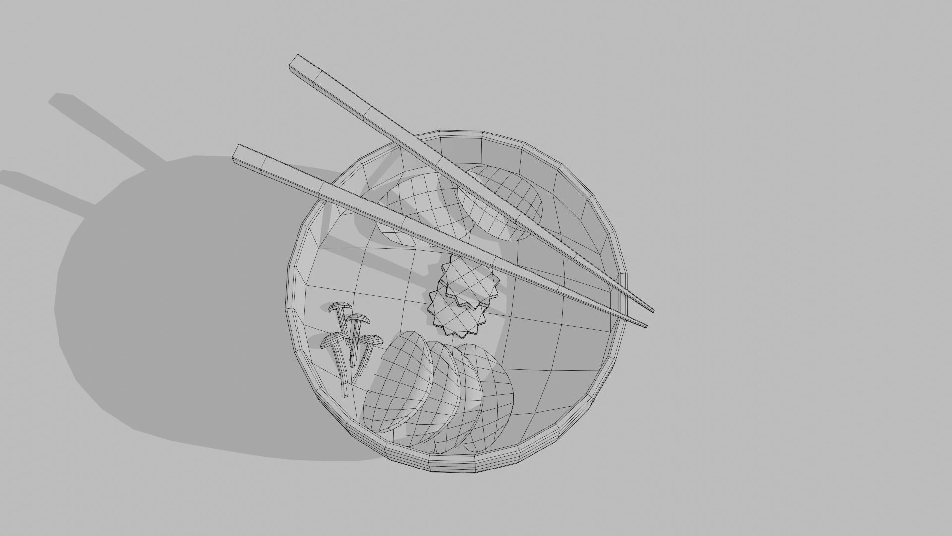 Ramen Bowl 3D model_13