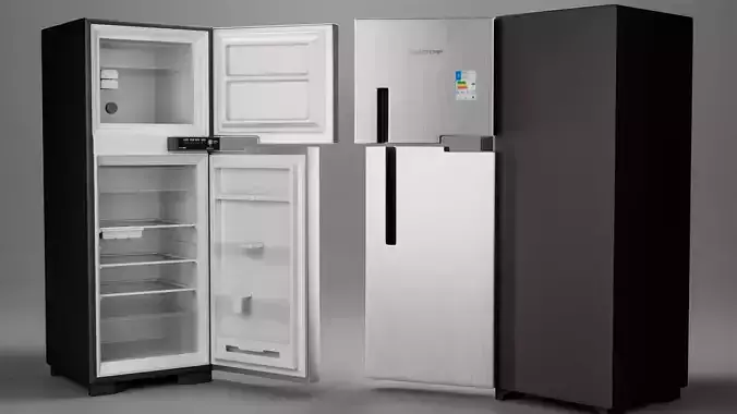 The Brastemp Frost Free Duplex Refrigerator 375L 