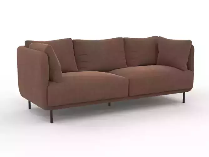 Brown sofa 