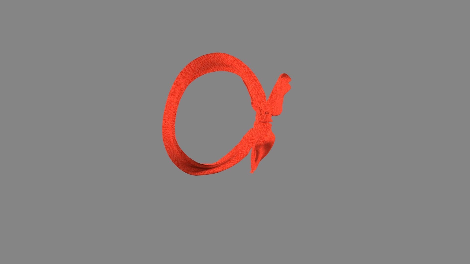 Dress collars scarves and necklaces decorated 3d models 3D model_2