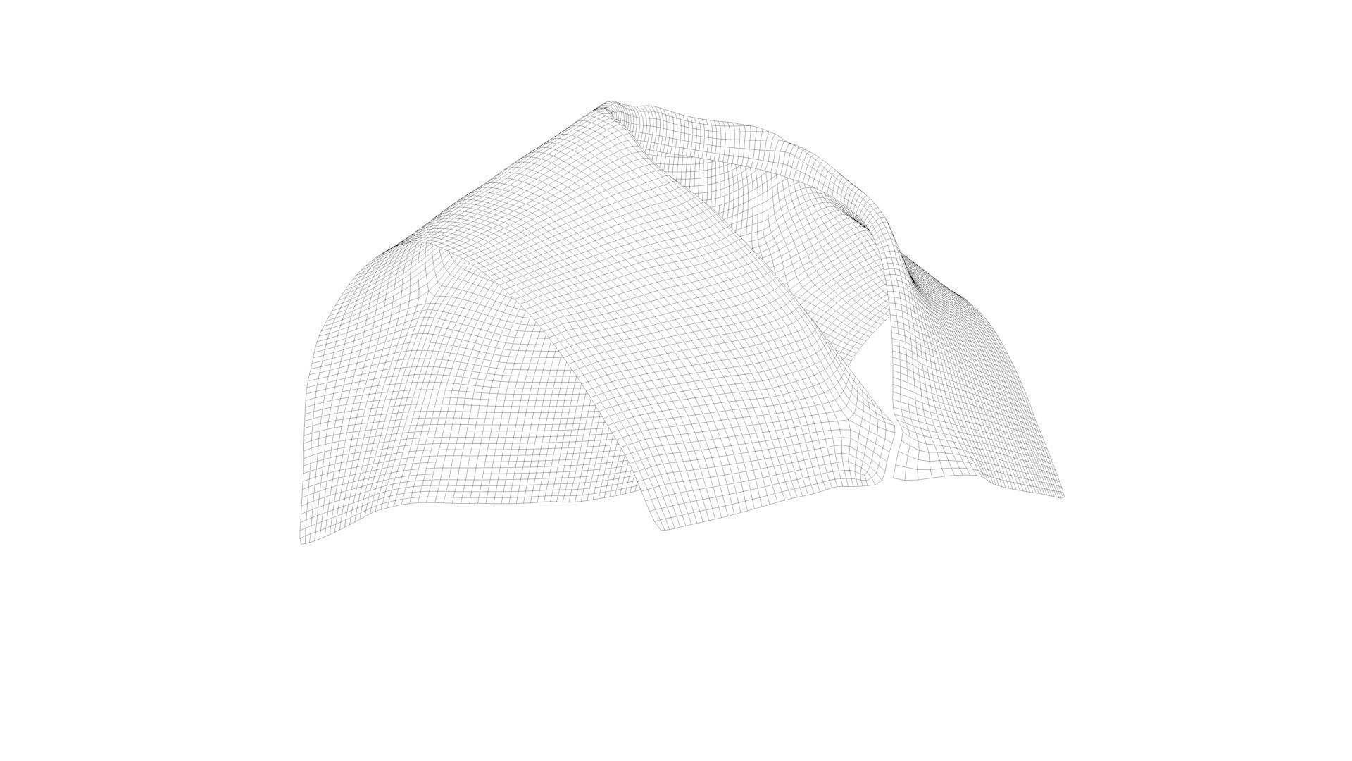 Dress collars scarves and necklaces decorated 3d models 3D model_1