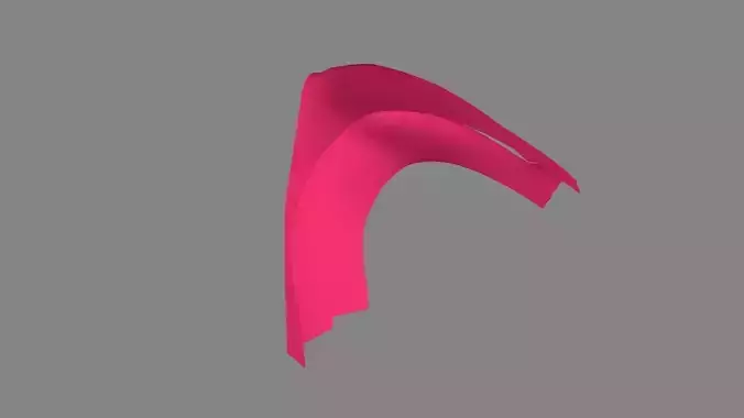 Dress collars scarves and necklaces decorated 3d models