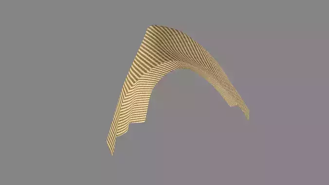 Dress collars scarves and necklaces decorated 3d models