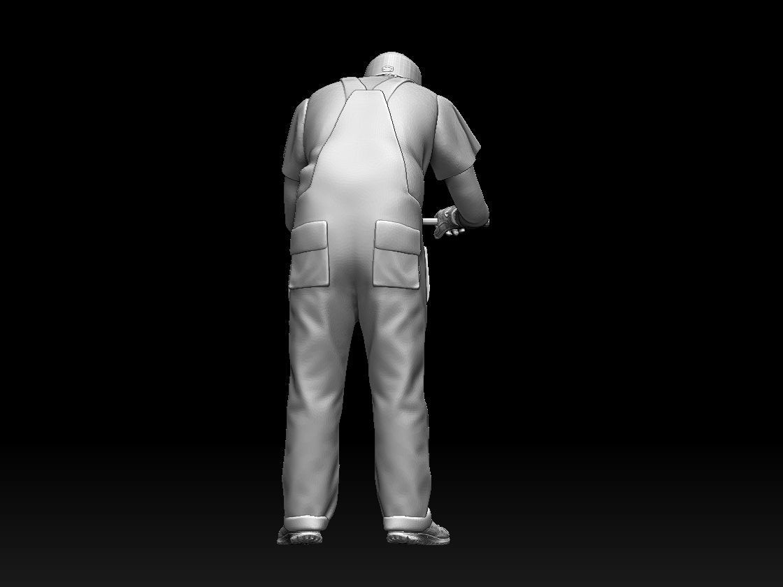 mechanic  3D print model_4