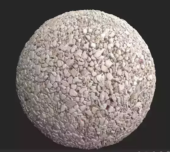 Gravel PBR material