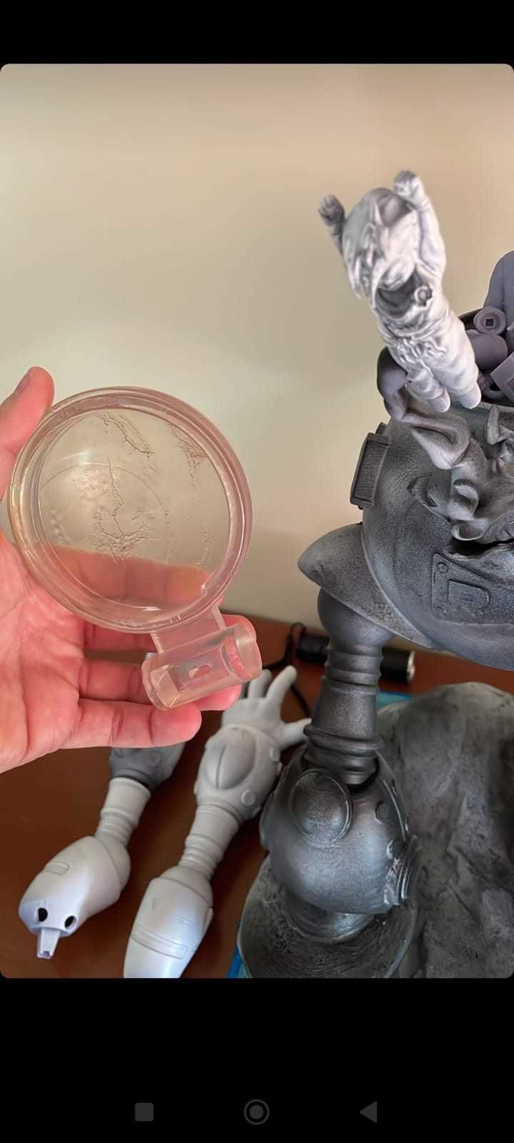 Goku Vs Robot 3D print model_5