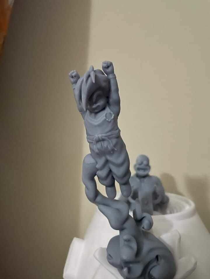 Goku Vs Robot 3D print model_6