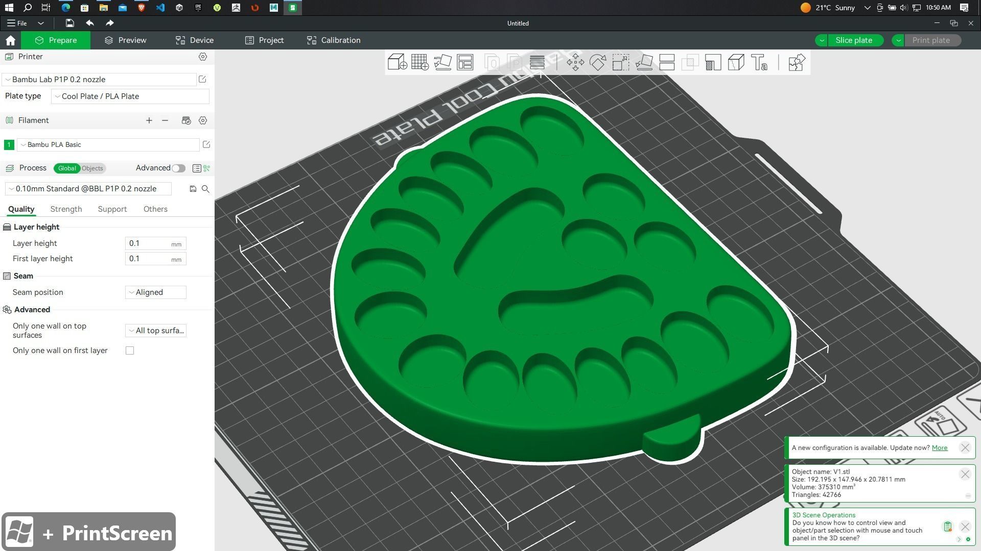 Laminate Butler Printing Ready 3D Model STL Files in 3 version 3D model ...
