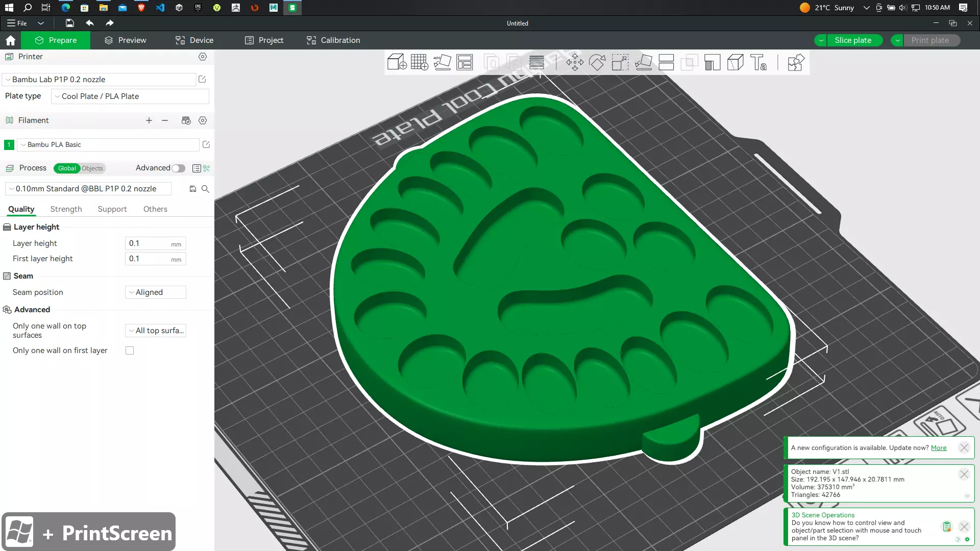 Laminate Butler Printing Ready 3D Model STL Files in 3 version 3D print model_0