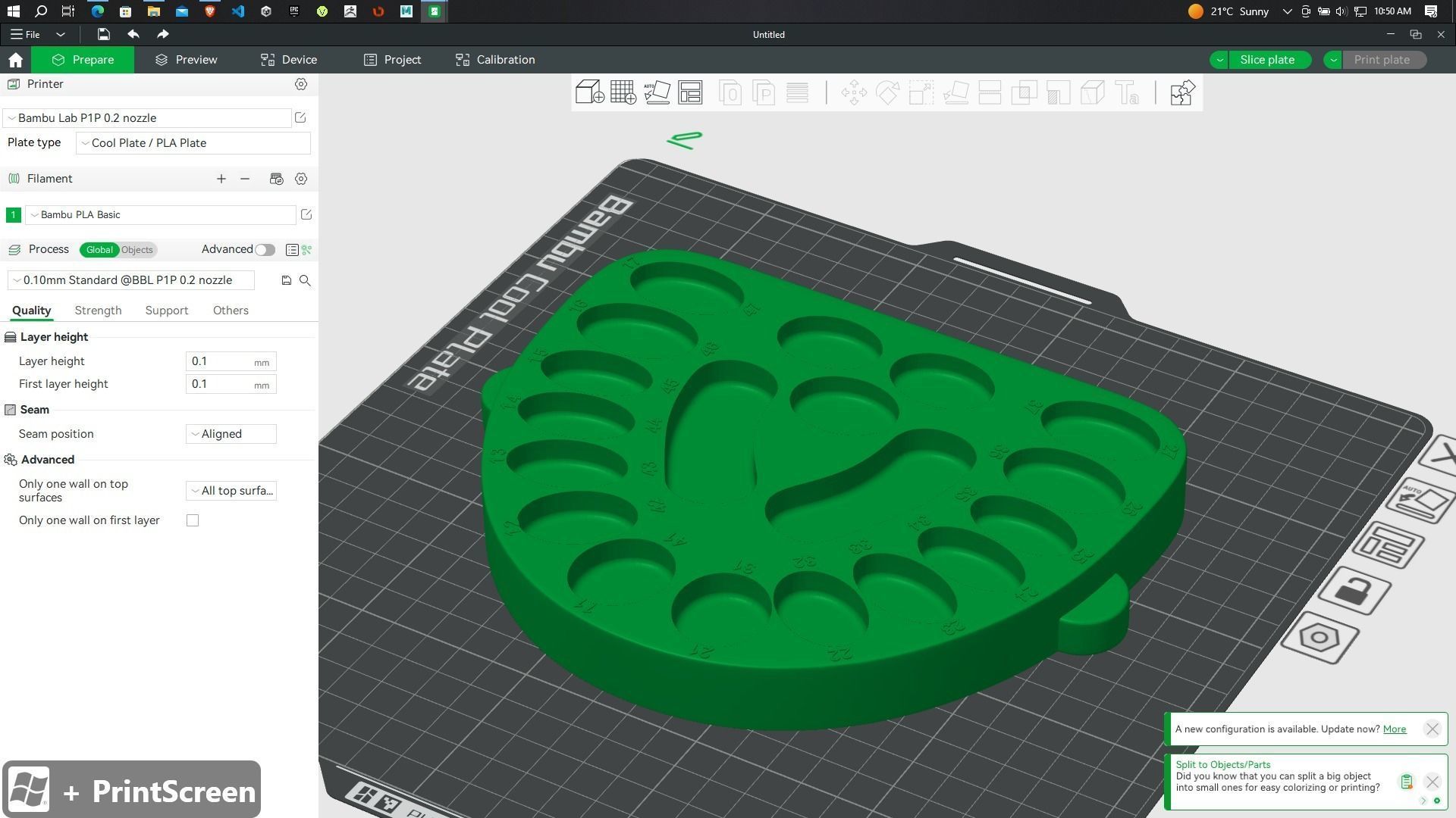 Laminate Butler Printing Ready 3D Model STL Files in 3 version 3D print model_2