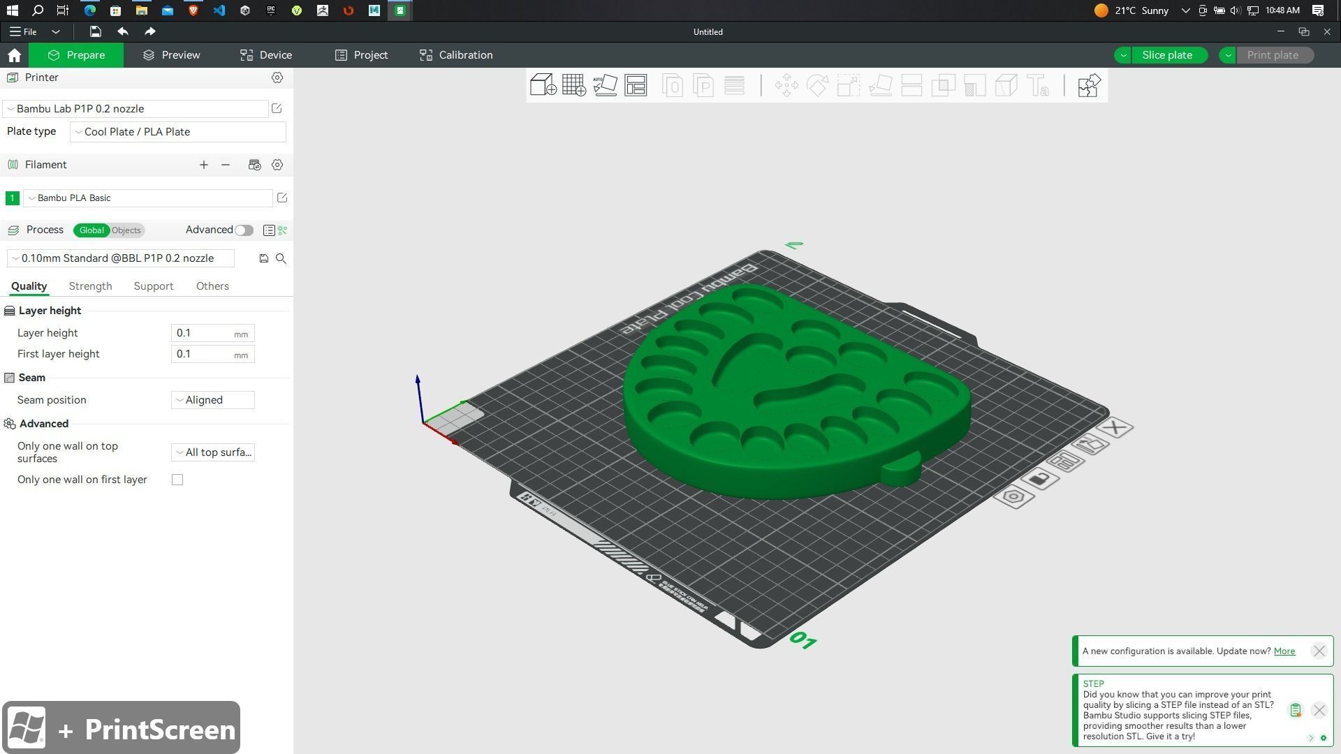 Laminate Butler Printing Ready 3D Model STL Files in 3 version 3D print model_8