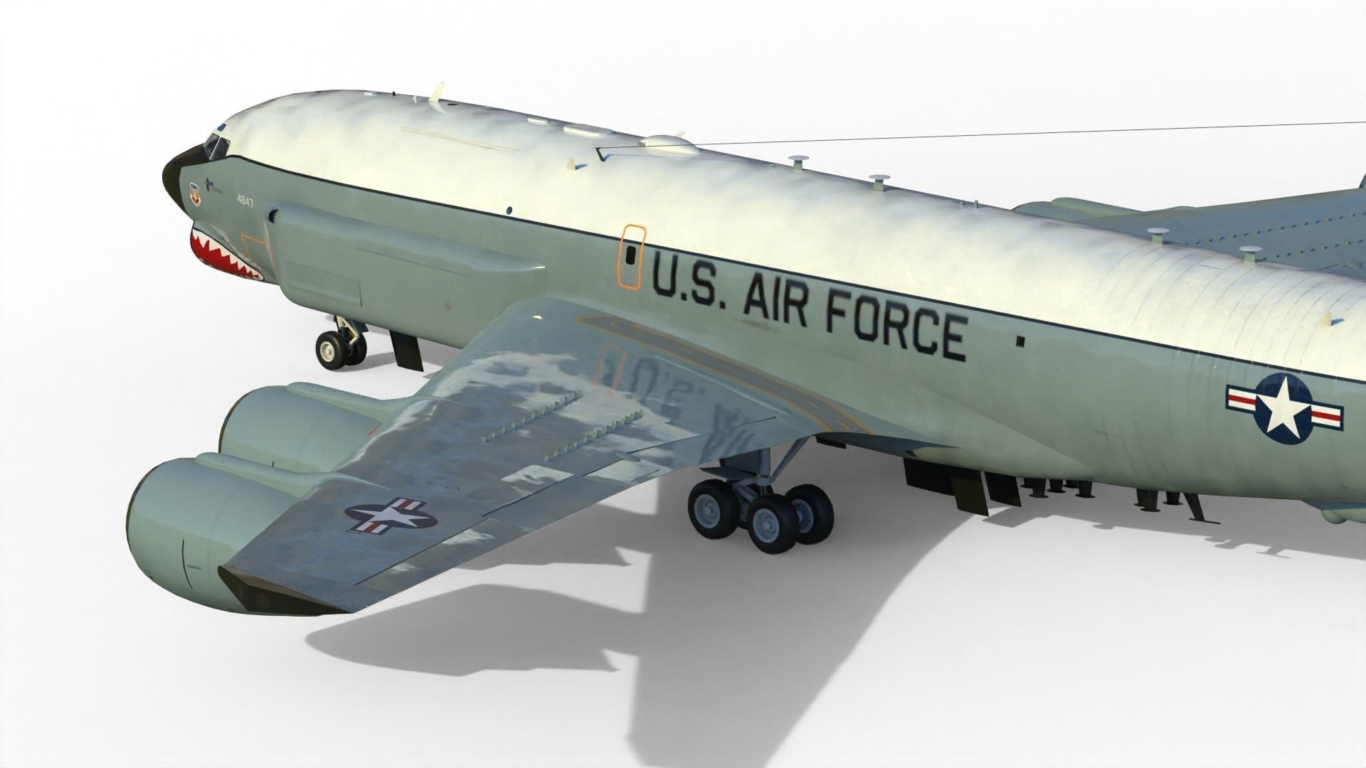 Boeing RC-135 U Combat Sent 3D model_8