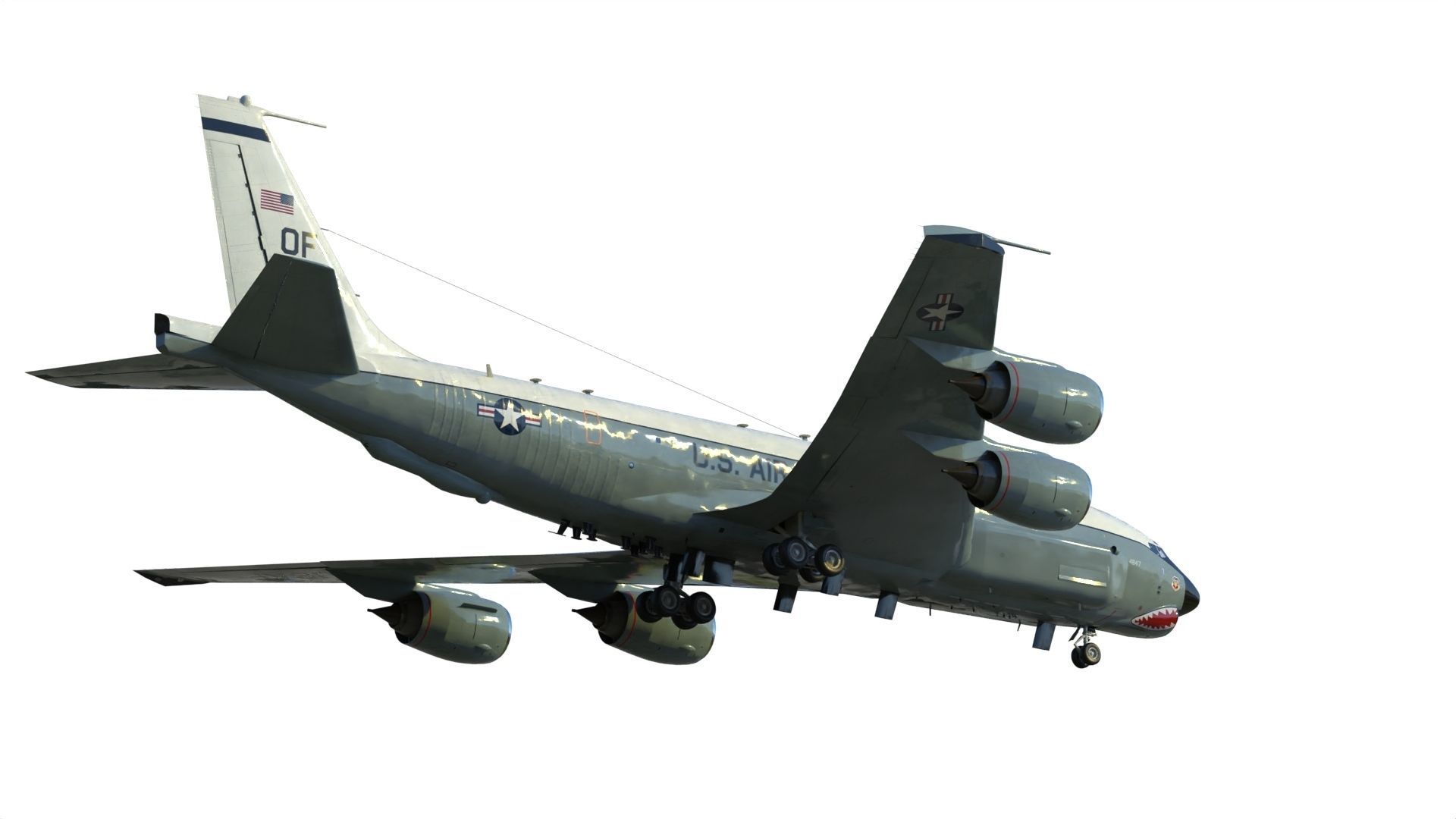 Boeing RC-135 U Combat Sent 3D model_2