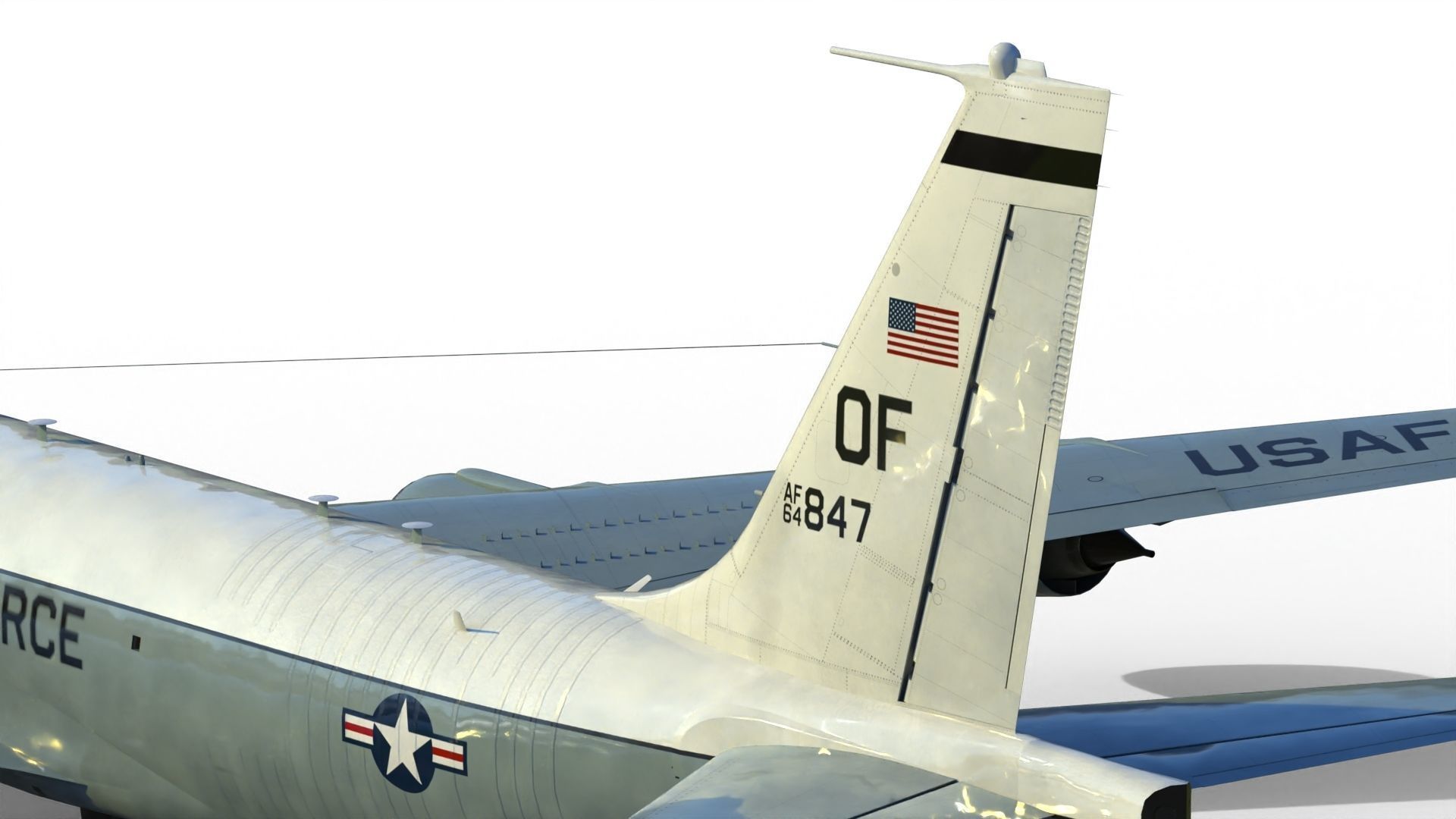 Boeing RC-135 U Combat Sent 3D model_11