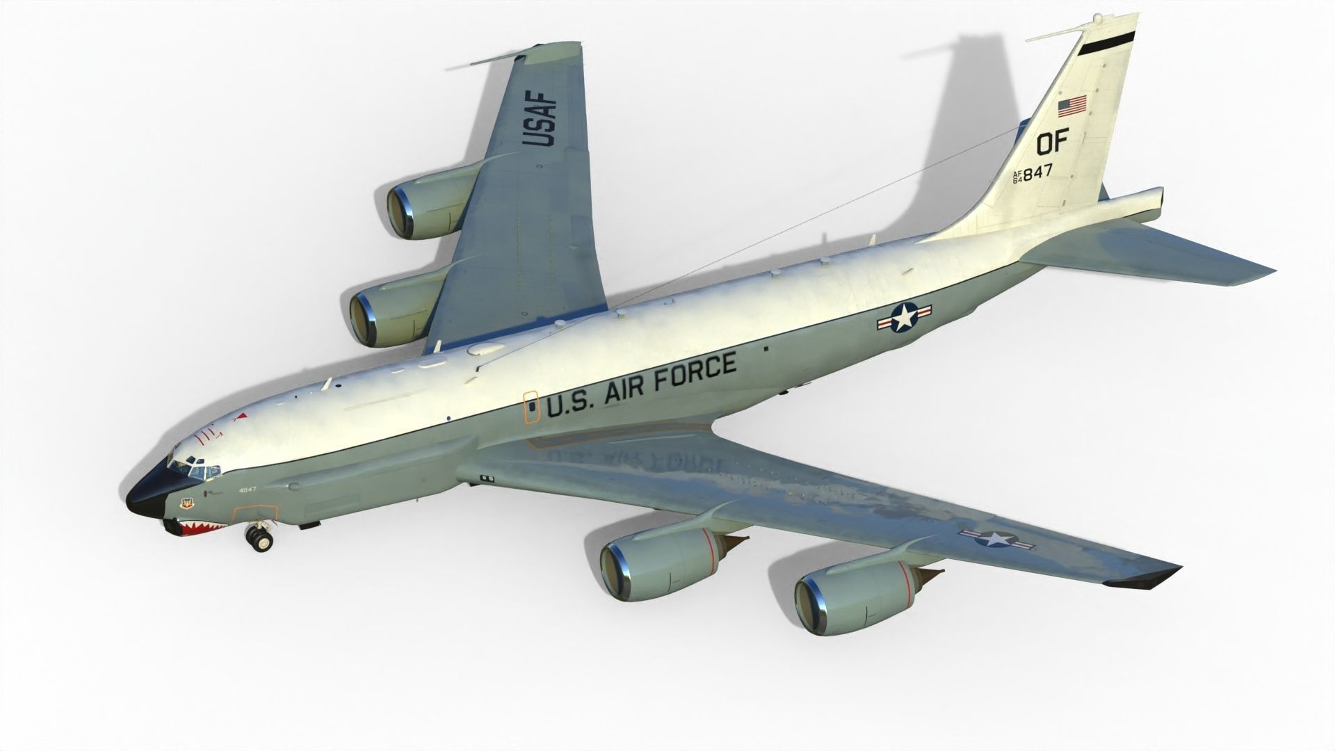 Boeing RC-135 U Combat Sent 3D model_6