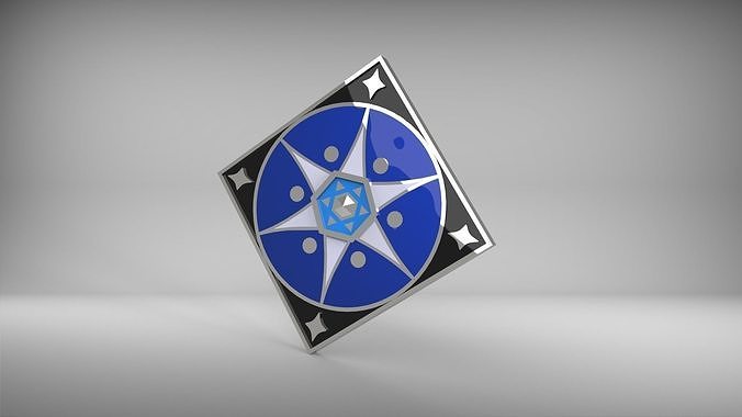 Tolkien Earendil Pendant v1 3D model and icon for printing 3D print model