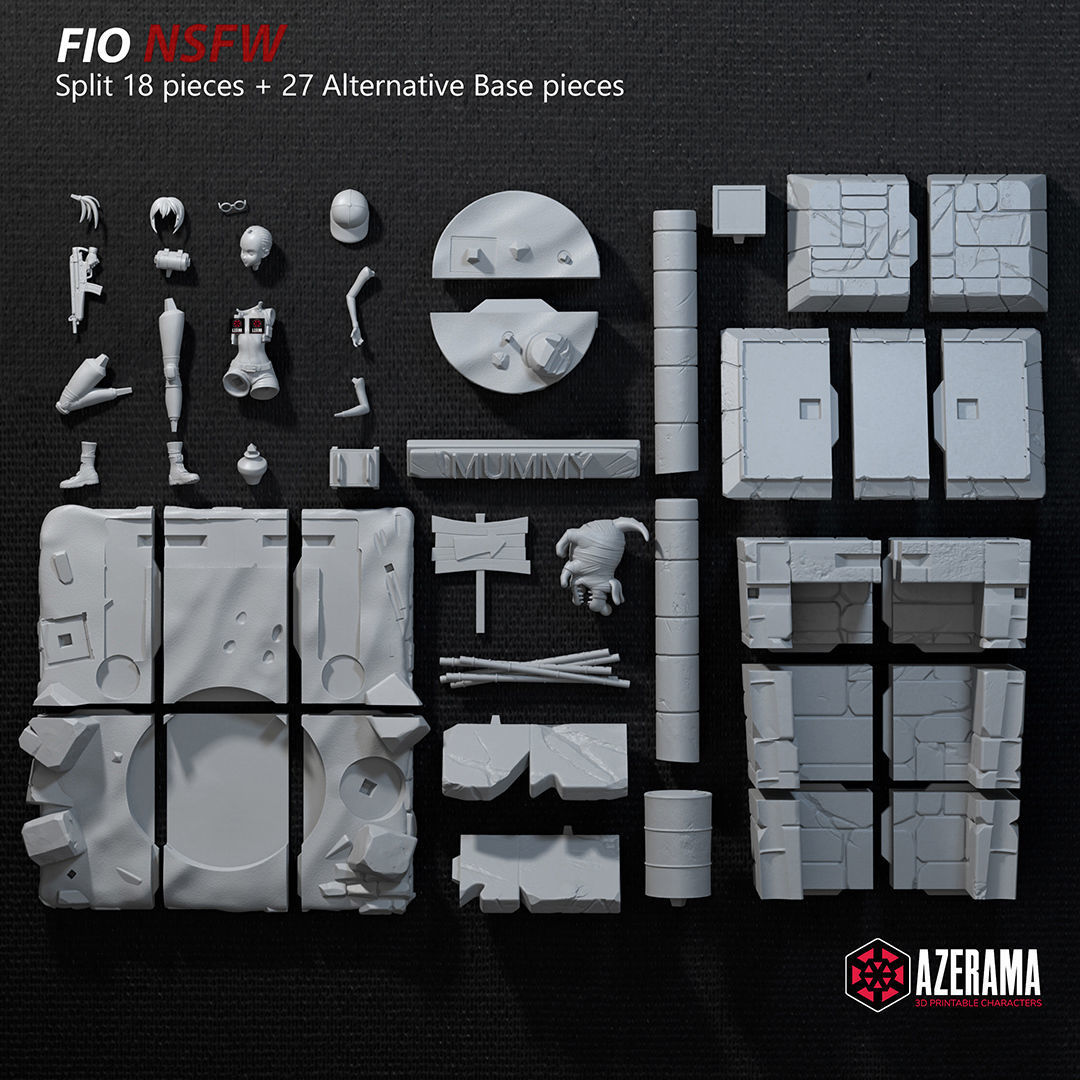 Fio Germi NSFW Ready for 3D Printing 3D print model_4