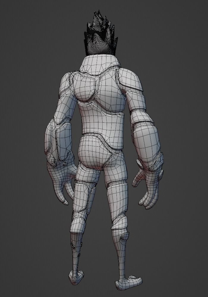 HeatBlast from Ben10 Low-poly 3D model_6