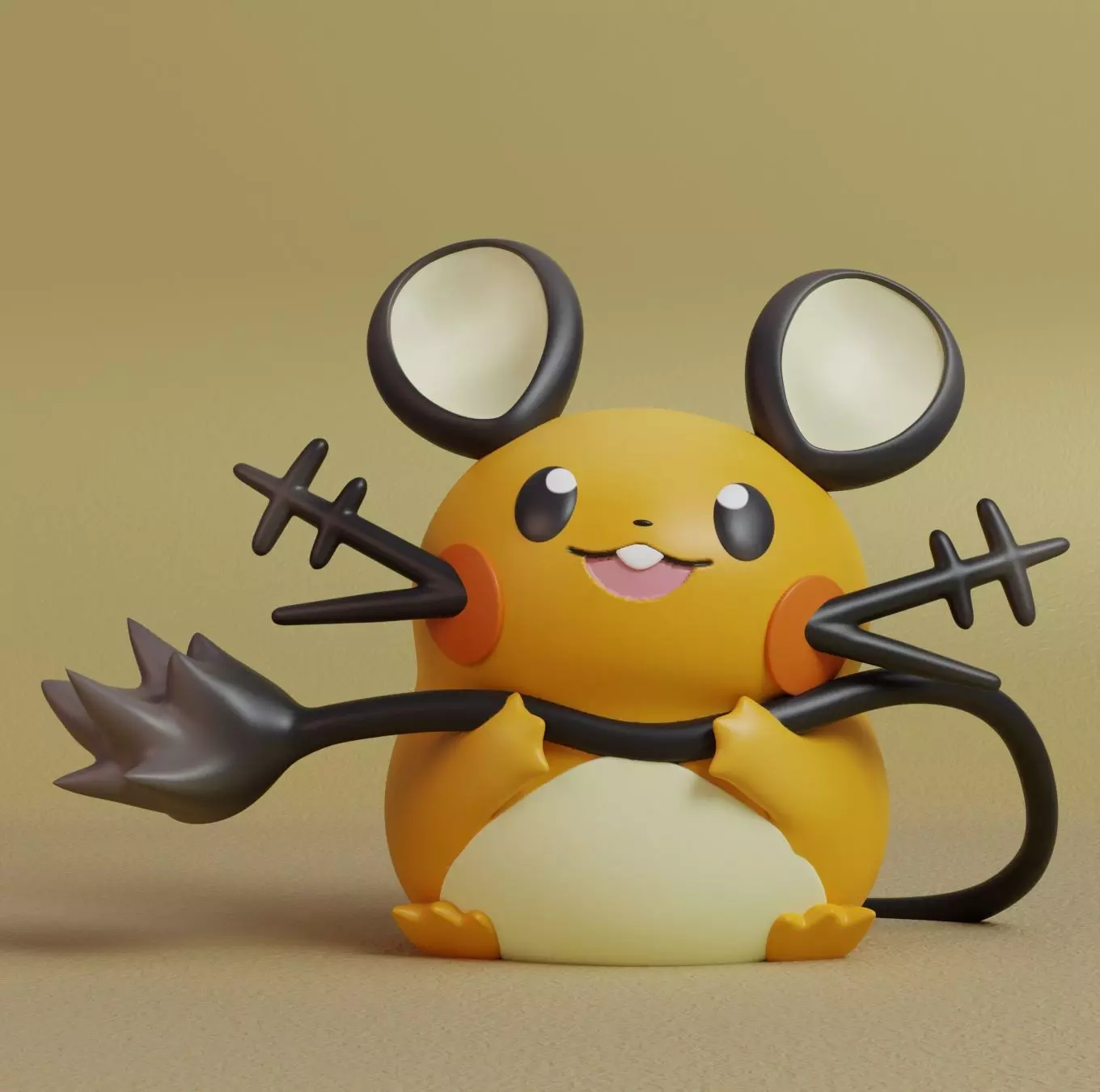 Pokemon - Dedenne Free 3D print model