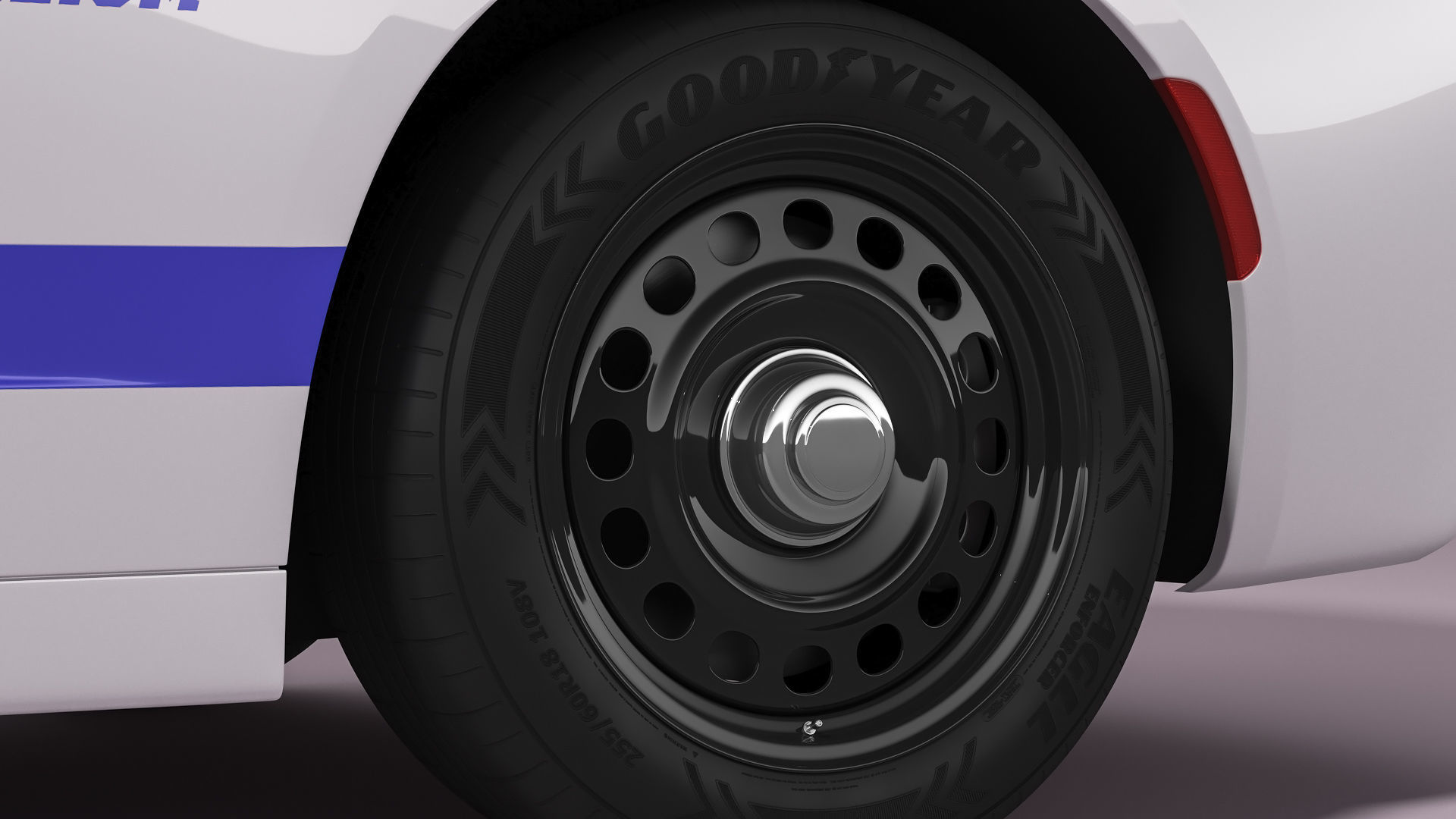 Dodge Charger NYPD 3D model_11