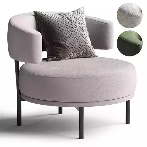 NEUILLY LOUNGE By Bonaldo 3D model