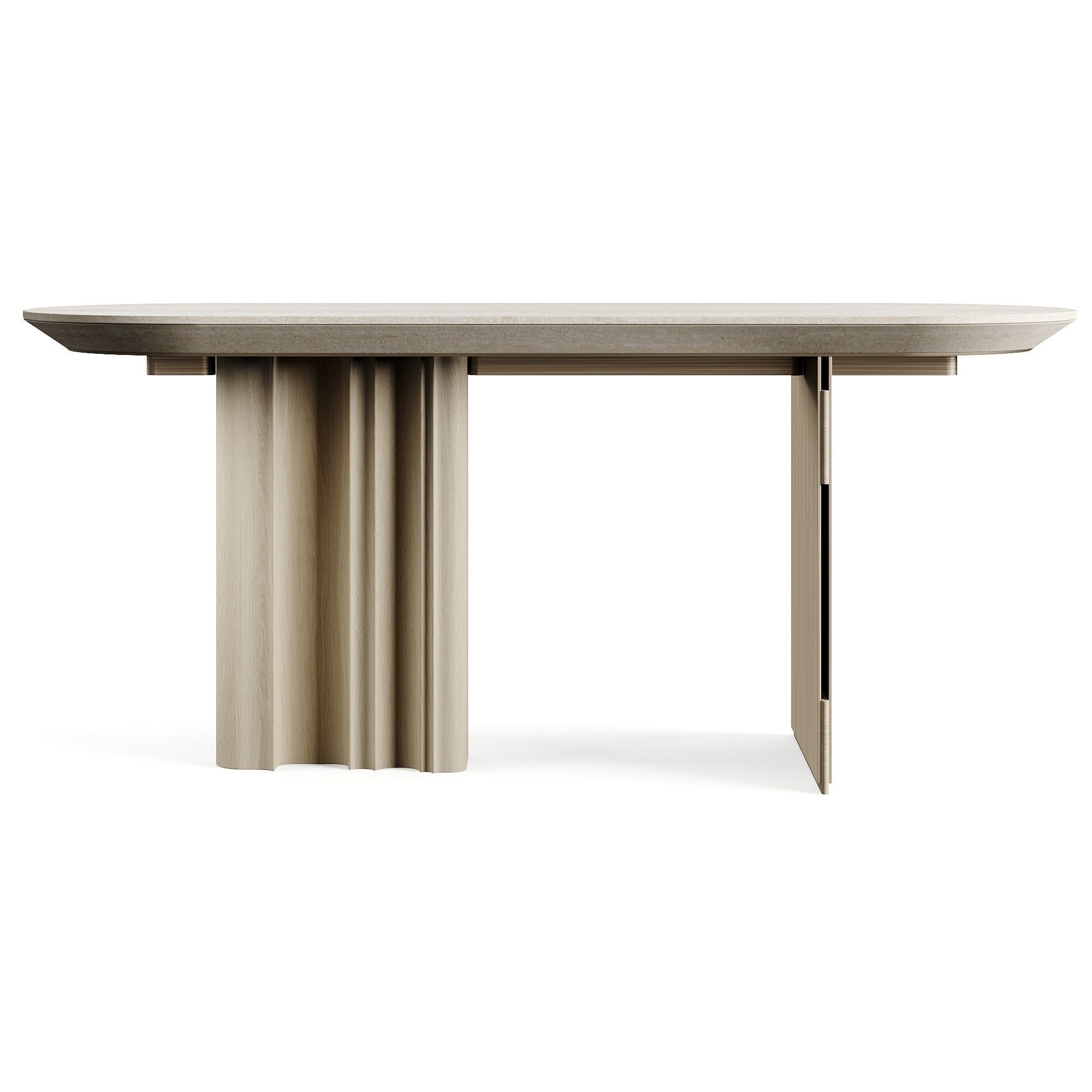 OASIS WAVE V176C4 Console Table LuxLucia Casa 3D model_3