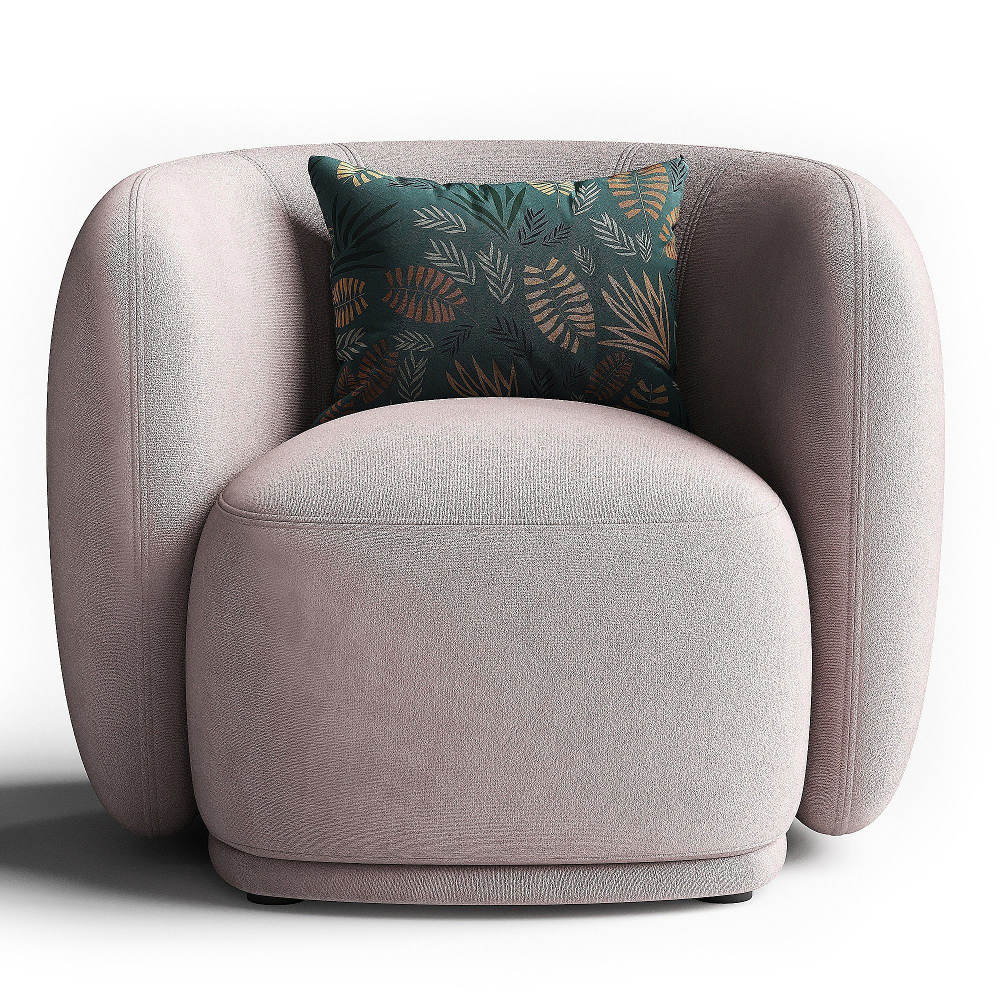 RENE Armchair By Meridiani 3D model_2