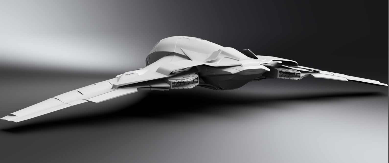 Avengers Quinjet Scale model 3D print model_2